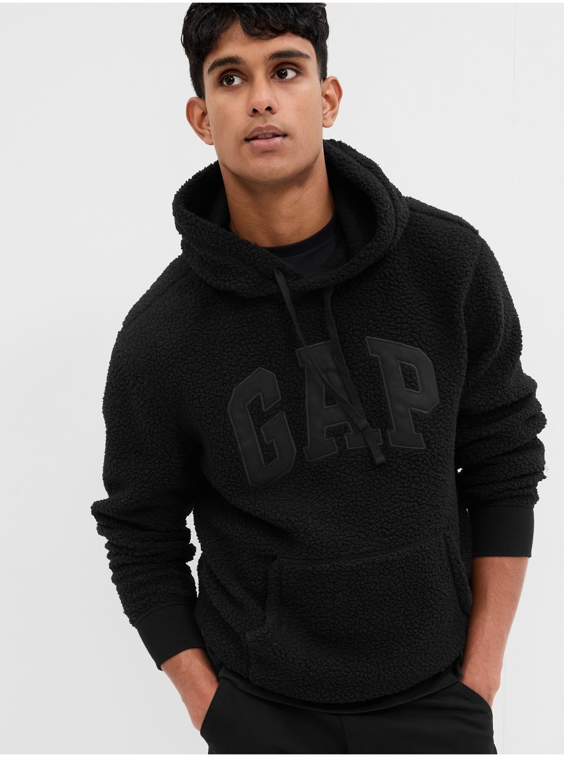 Čierna pánska mikina GAP