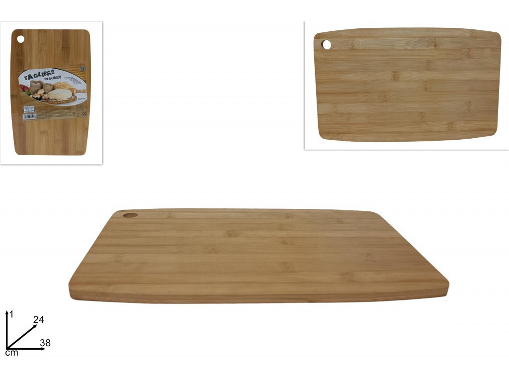 MAKRO - Doska bambus 38x24cm