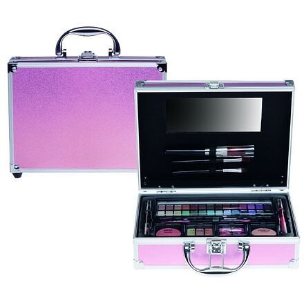Mac Toys Veľký ružový kozmetický kufrík