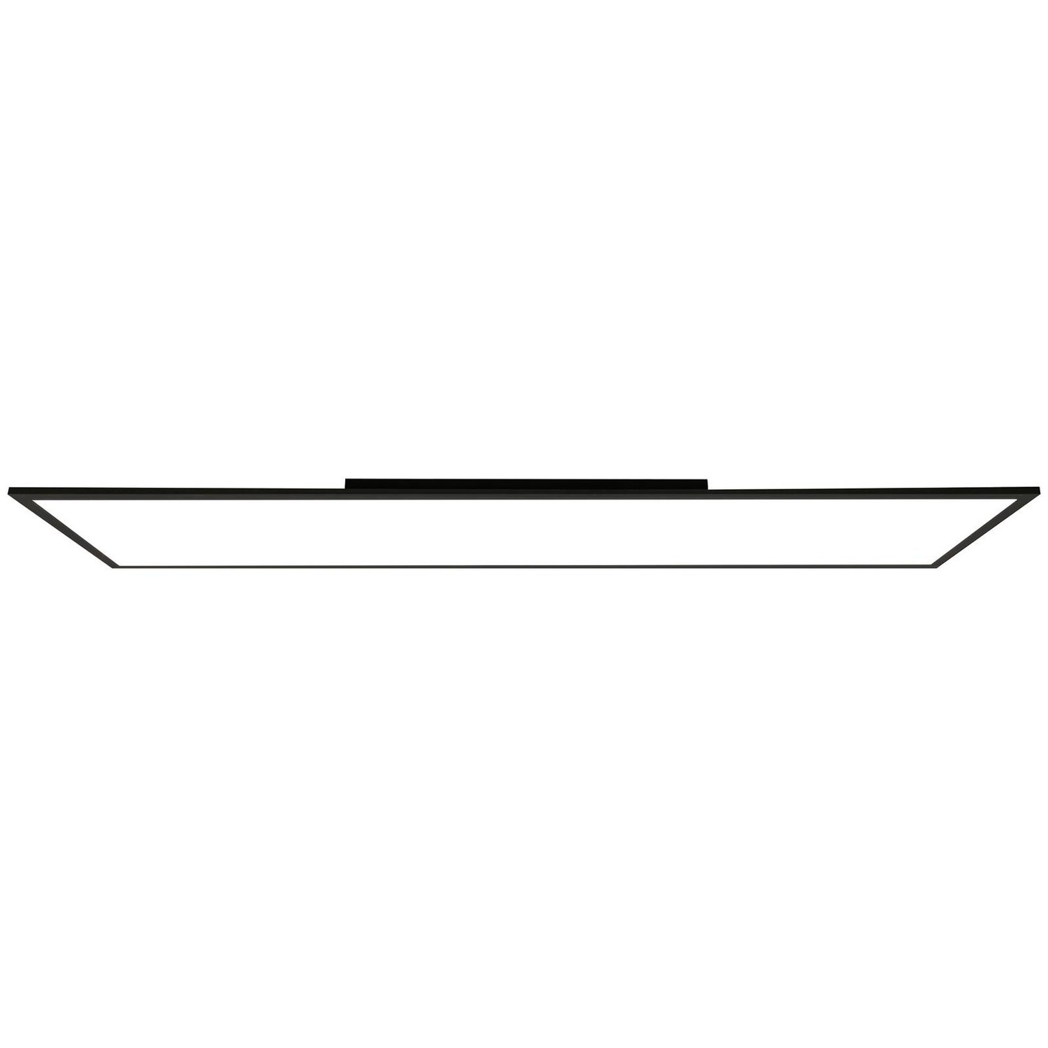 Lindby Lamin LED panel obdĺžnik čierna 119,5 cm