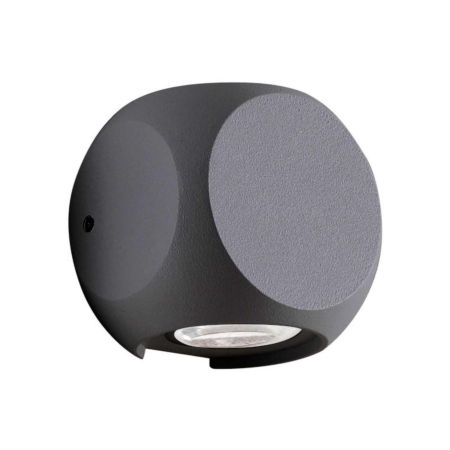 Vonkajšie LED svietidlo Ballito up-/downlight sivá