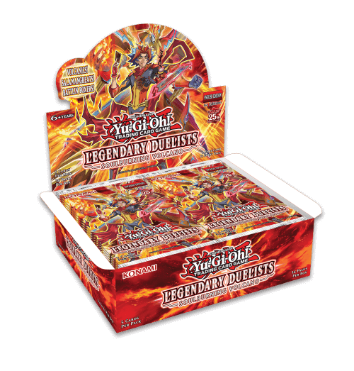 Konami Yu-Gi-Oh Legendary Duelists: Soulburning Volcano Booster Box