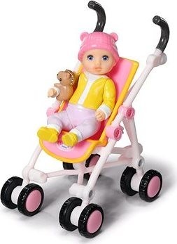 BABY born Minis Súprava s kočíkom a bábikou