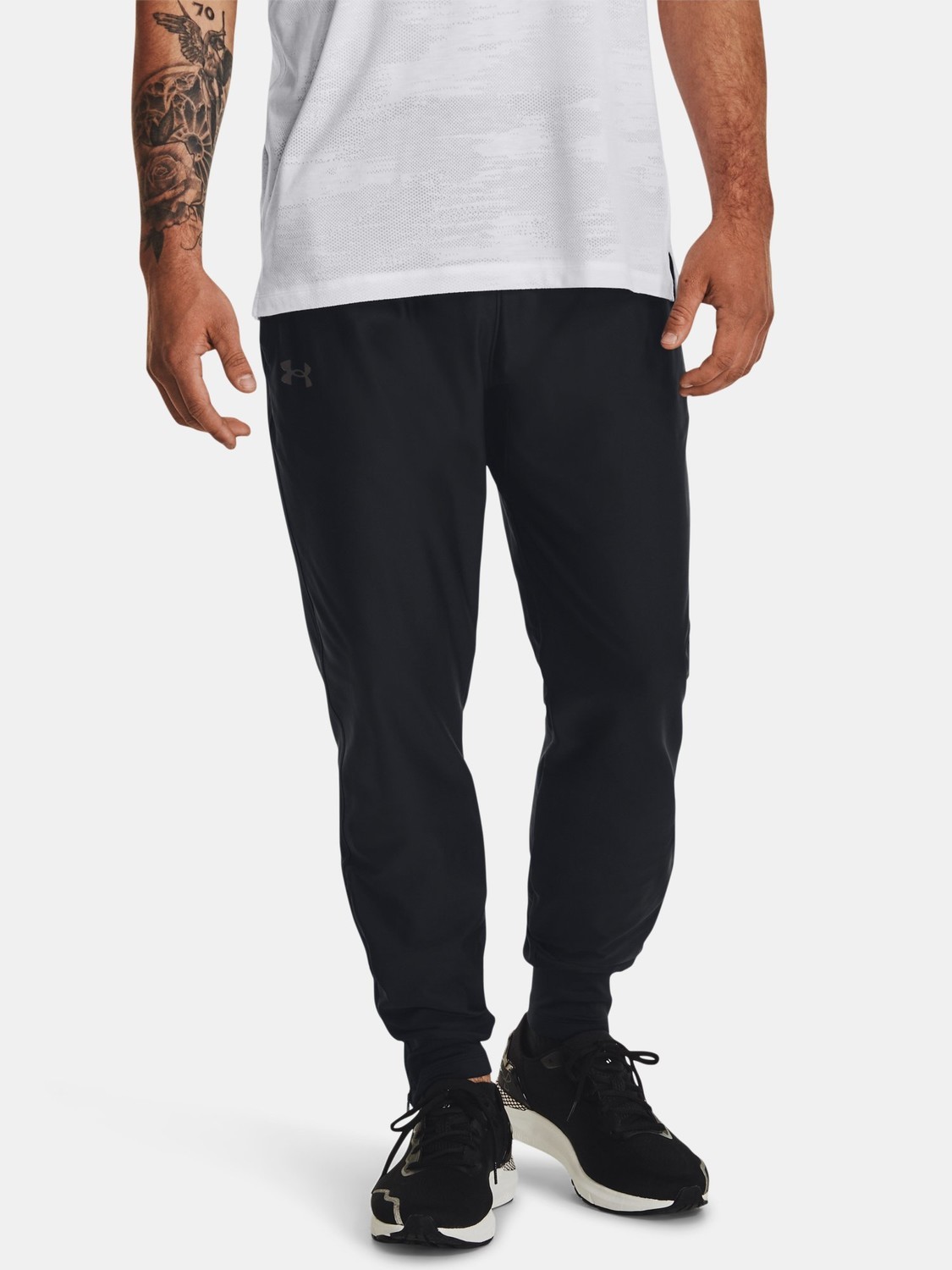 Under Armour Sport Pants QUALIFIER RUN ELITE PANT-BLK - Men