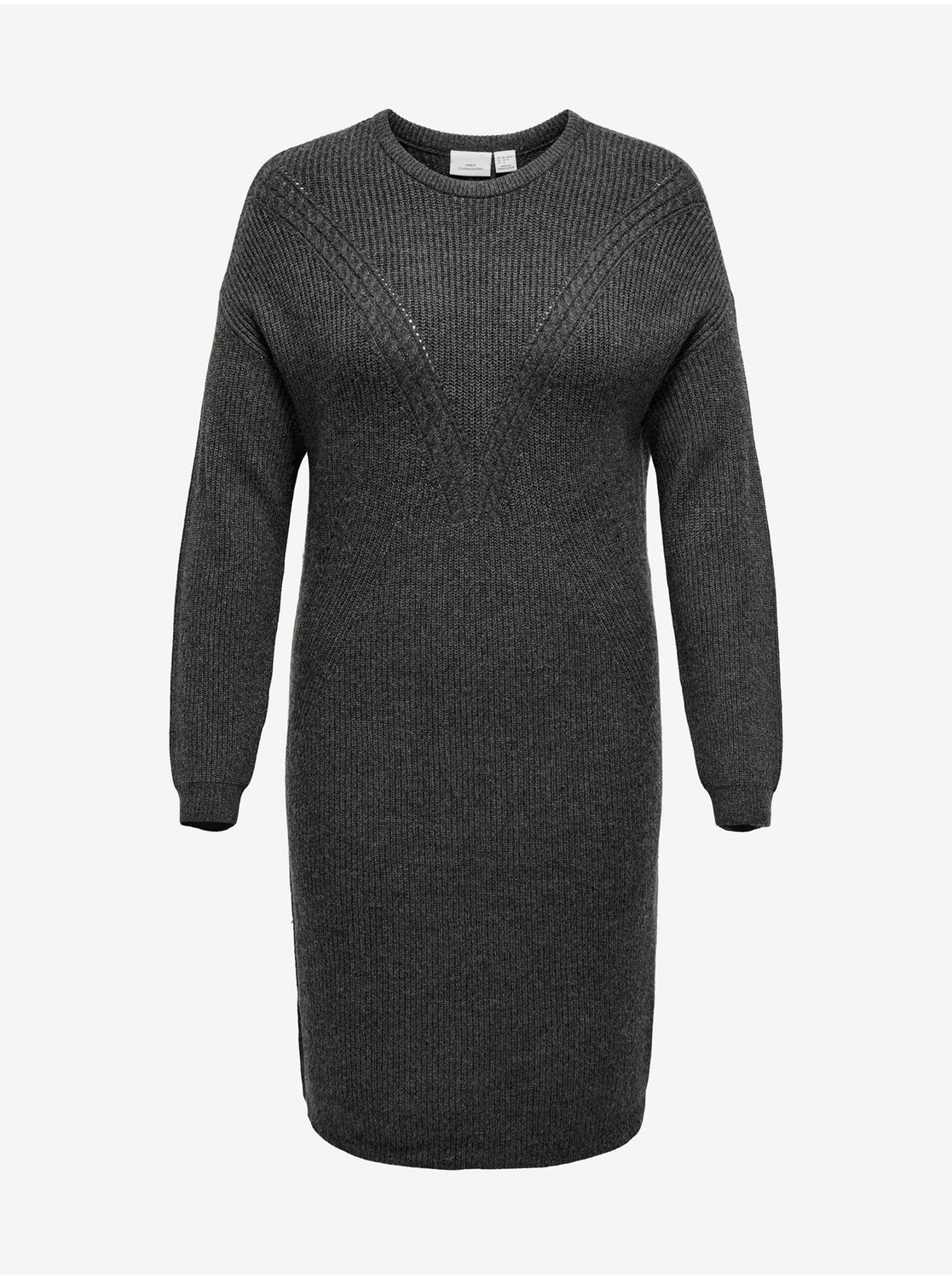 Gray Women's Sweater Dress ONLY CARMAKOMA Ribi - Women