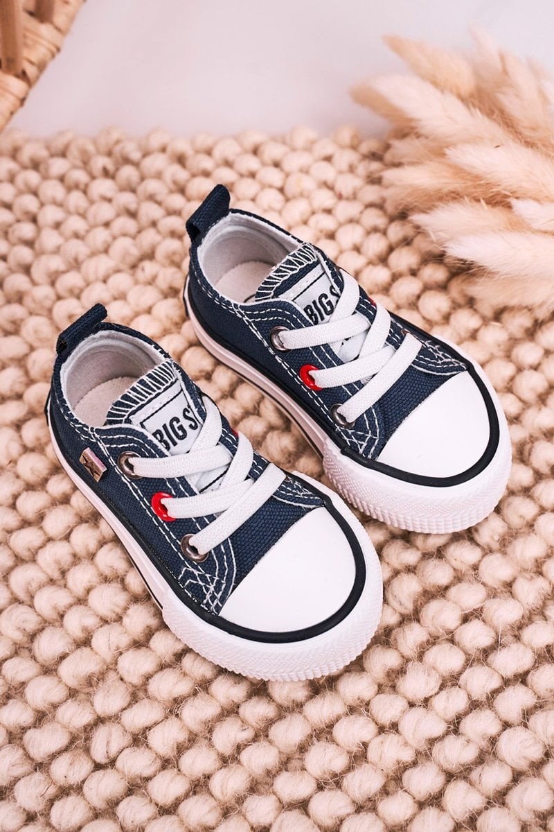 Kids classic sneakers Big Star - dark blue