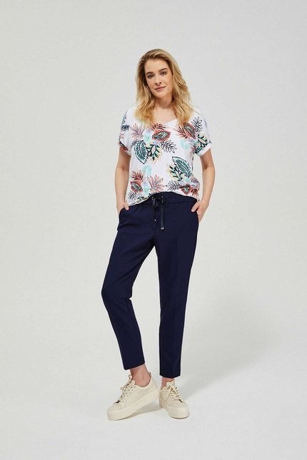 Wrinkled trousers