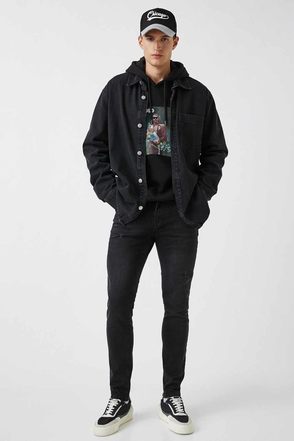 Koton Men's Black Jeans