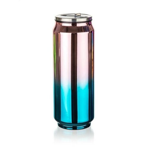 Banquet Termoska BE COOL 430 ml, zlatoružová a modrozelená