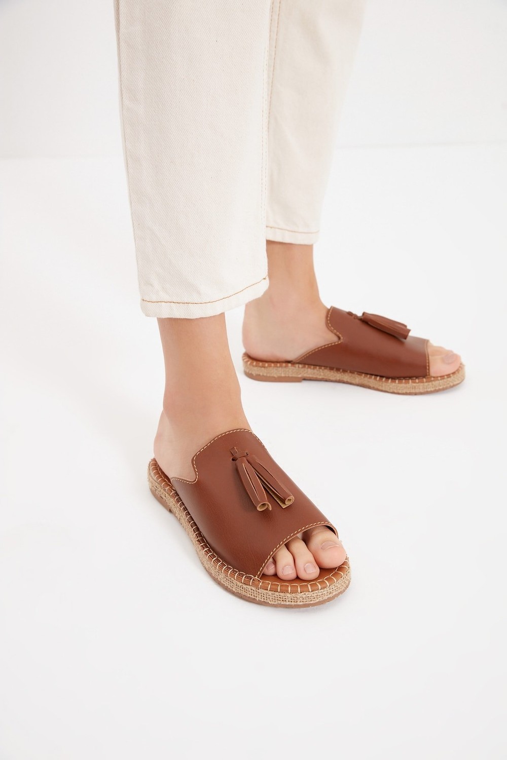 Trendyol Taba Women's Slippers