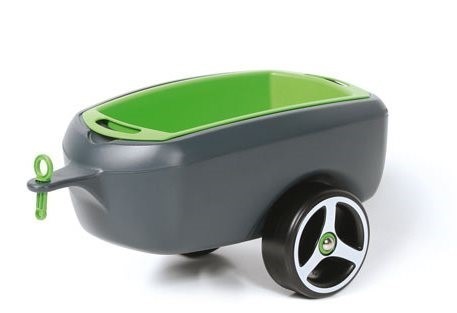 Přívěs k dětskému odrážedlu Cartee tmavě šedý