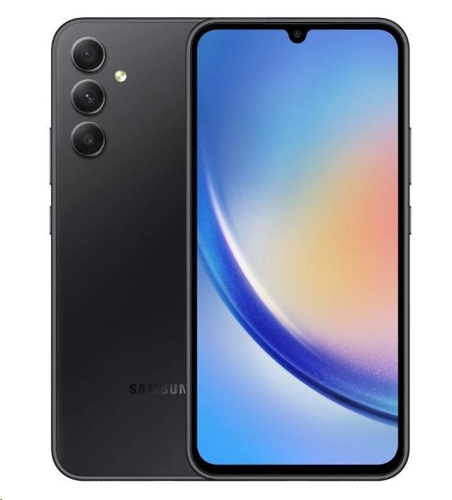 Samsung Galaxy A34 (A346), 6/128 GB, EU, 5G, čierna