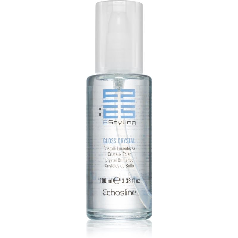 Echosline E-Styling Gloss Crystal rozjasňujúce tekuté kryštály proti krepateniu 100 ml