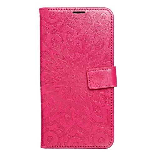 Puzdro Mezzo Book Xiaomi Redmi Note 12S vzor mandala - červené
