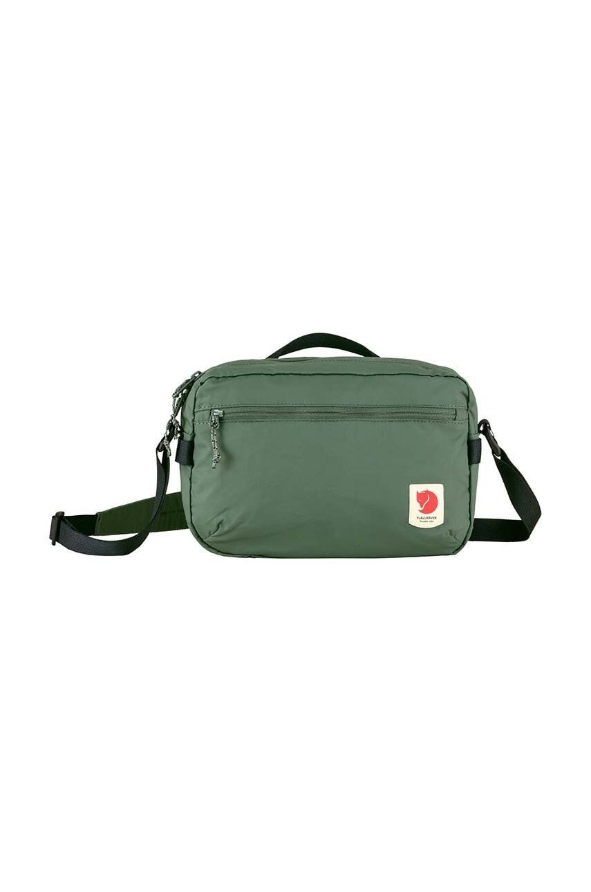 Malá taška Fjallraven High Coast Crossbody F23227.614 zelená farba