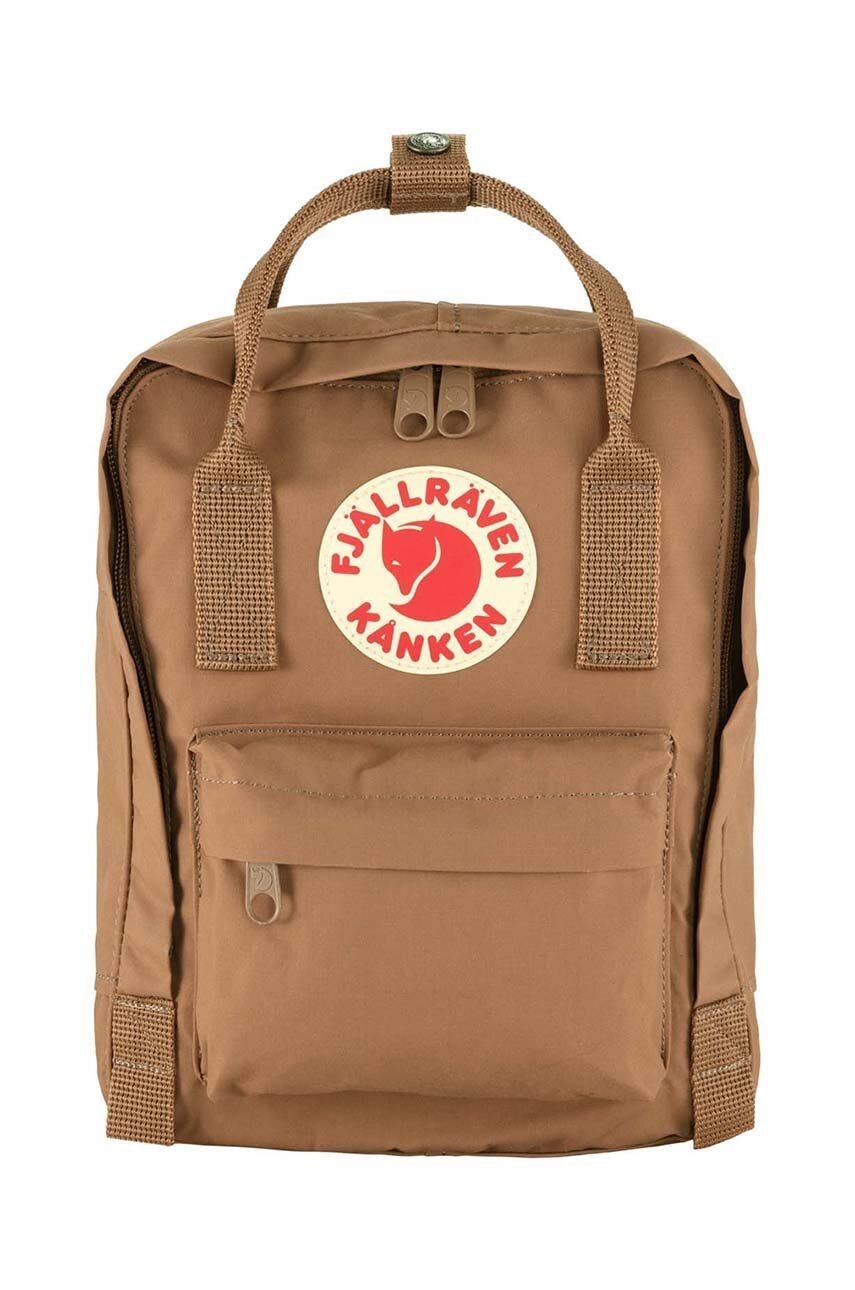 Ruksak Fjallraven F23561 228 Kanken Mini hnedá farba, malý, jednofarebný