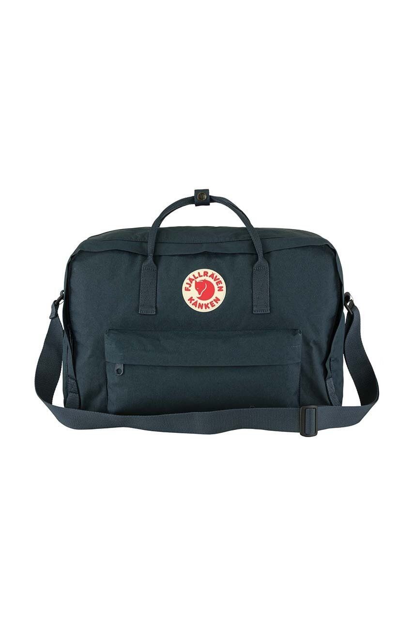 Ruksak Fjallraven F23802.560 Kanken Weekender tmavomodrá farba, veľký, jednofarebný