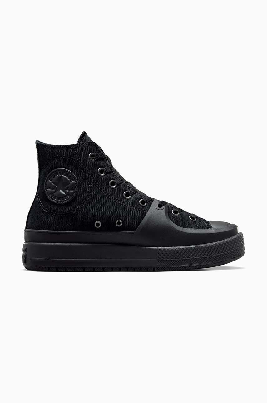Tenisky Converse Chuck Taylor All Star Construct čierna farba, A06888C