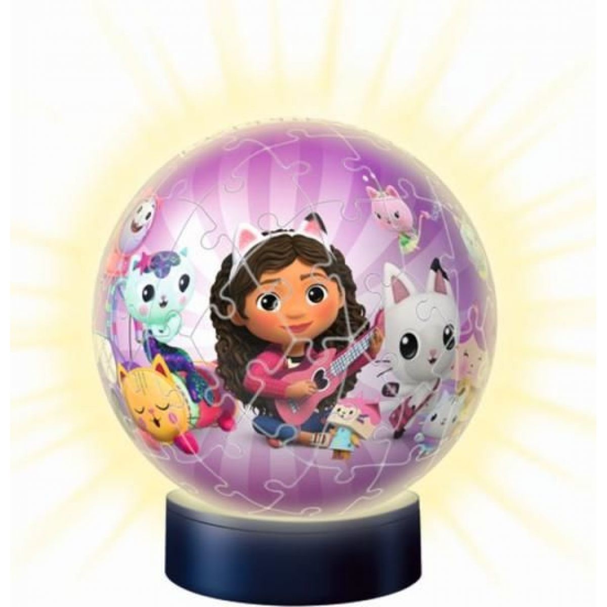 Ravensburger 115754 Puzzle Ball Gabbys Dollhouse 72 dielikov nočnej edície