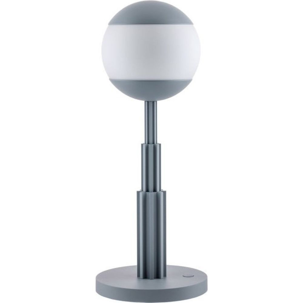 Stolová LED lampa AR04 47 cm, sivá, Alessi