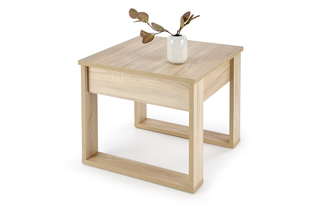 Konferenční stolek NEA SQUARE 60 cm dub sonoma