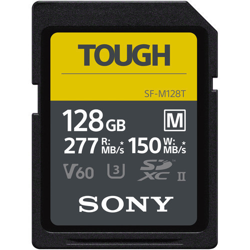 SONY SFM128T/SDXC/128GB/277MB/UHS-II U3 / Class 10