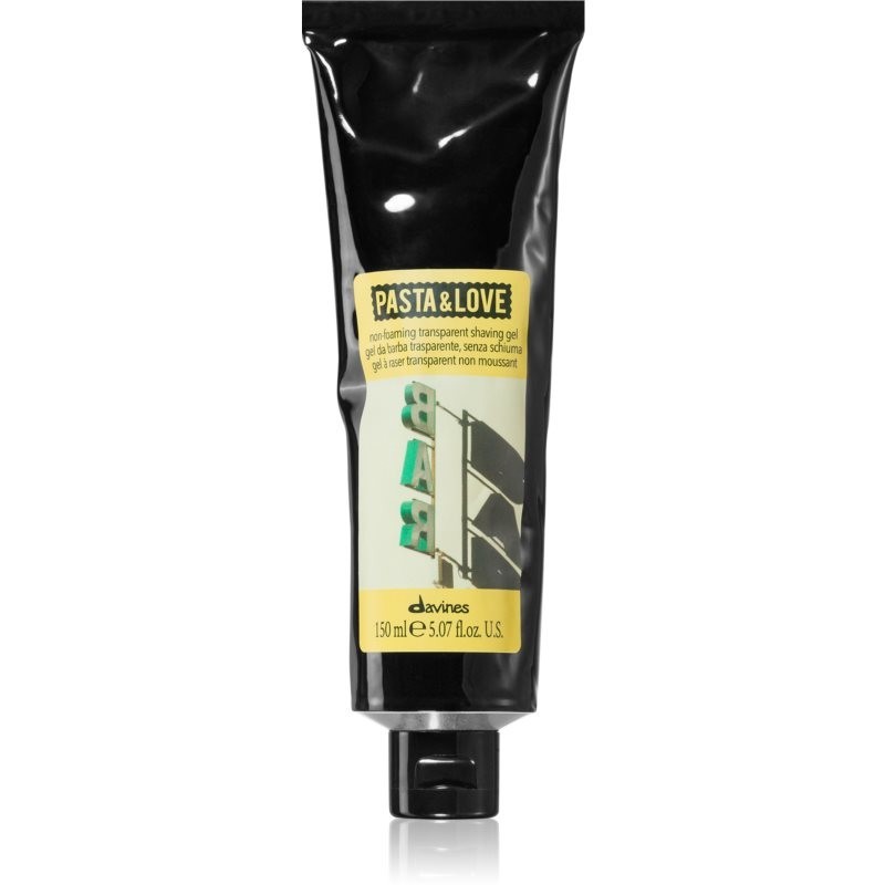 Davines Pasta & Love Non-FoamingTtransparent Shaving Gel gél na holenie 150 ml
