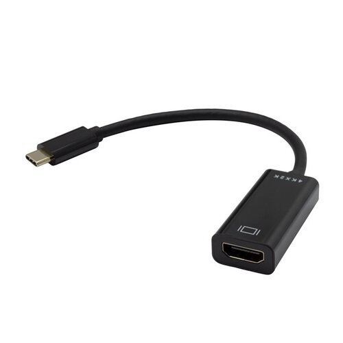 Čierny Type-C na HDMI (F) 4K 60HZ 20cm adaptér