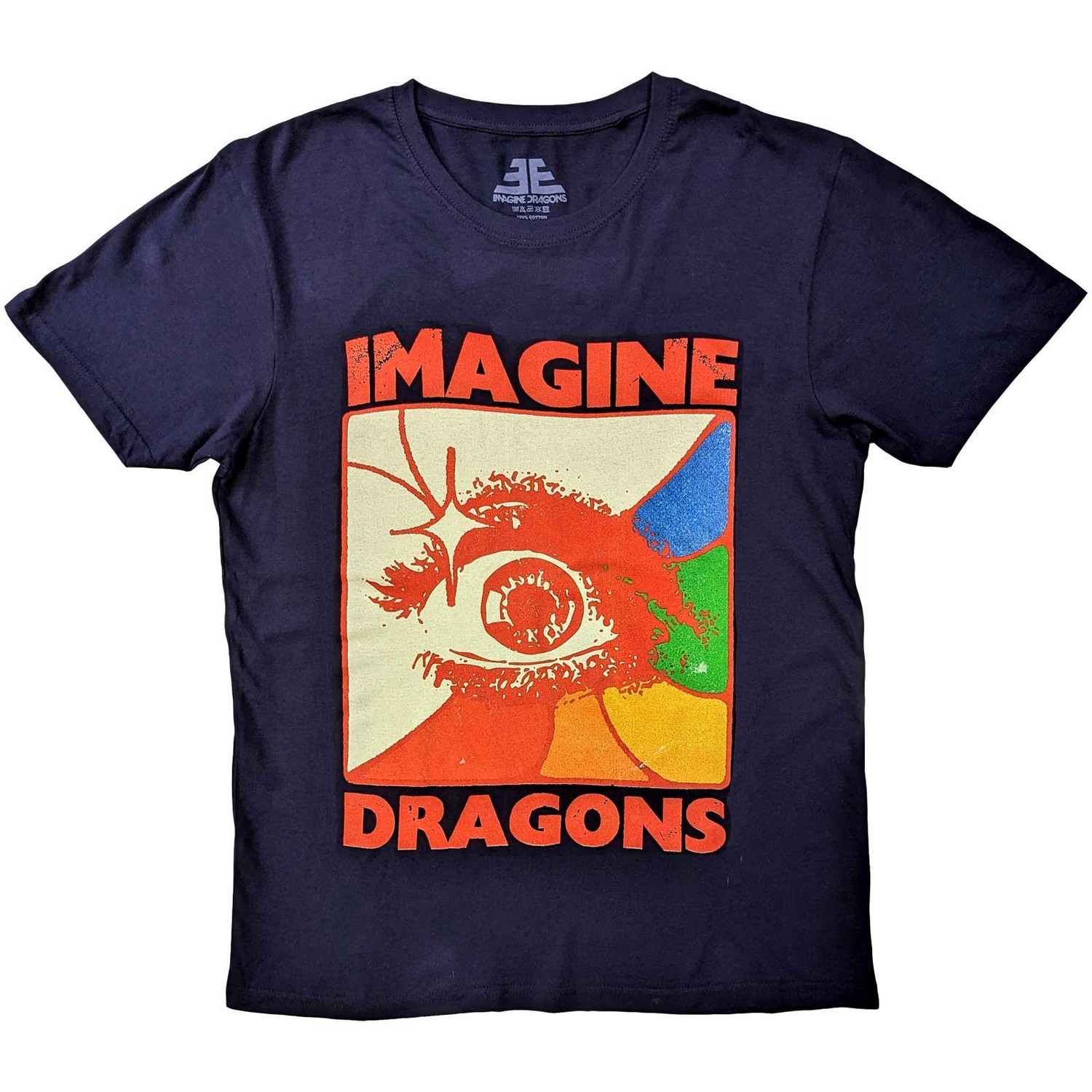 Imagine Dragons tričko Eye Modrá S