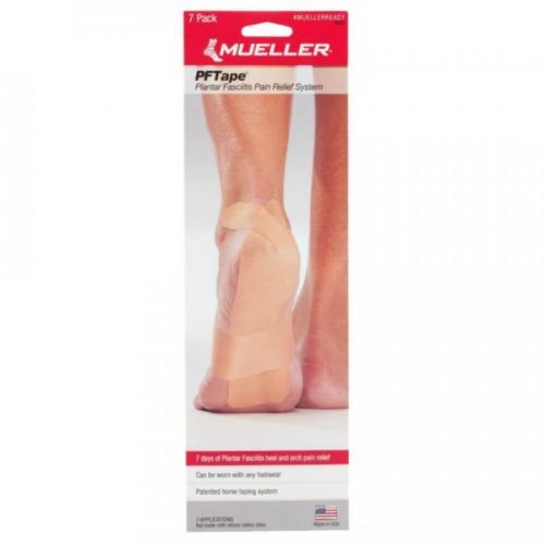 MUELLER PFTape Plantar Fasciitis Tejp na podporu klenby 7 kusov