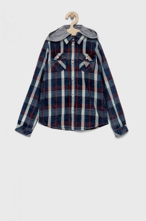 Guess - Detská bavlnená košeľa