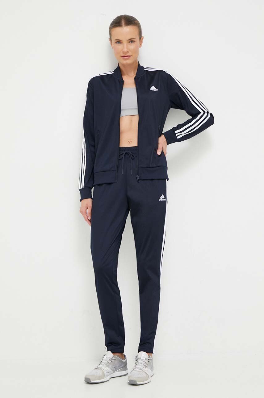 Komplet adidas dámsky, tmavomodrá farba