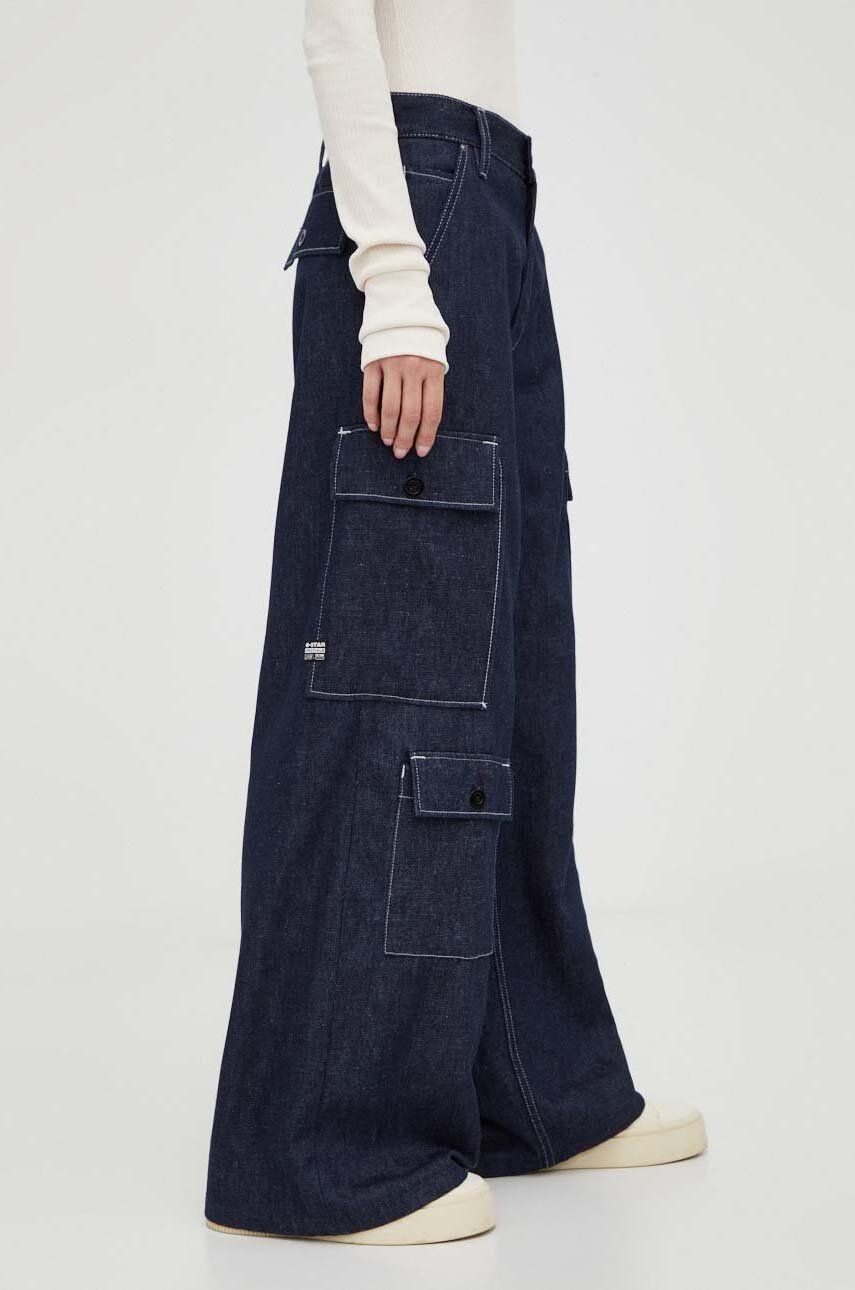 Rifle G-Star Raw dámske, tmavomodrá farba