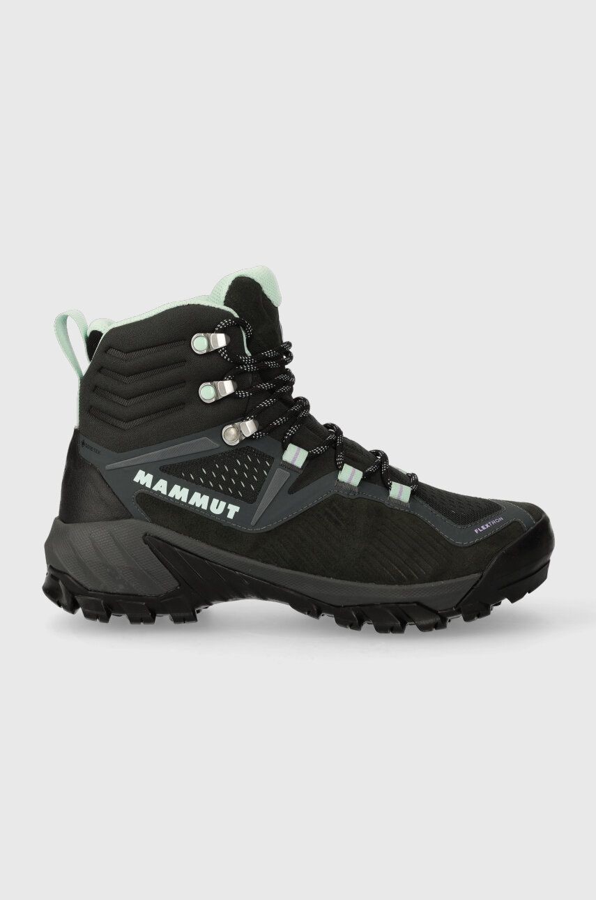 Topánky Mammut Sapuen High GTX dámske, zelená farba