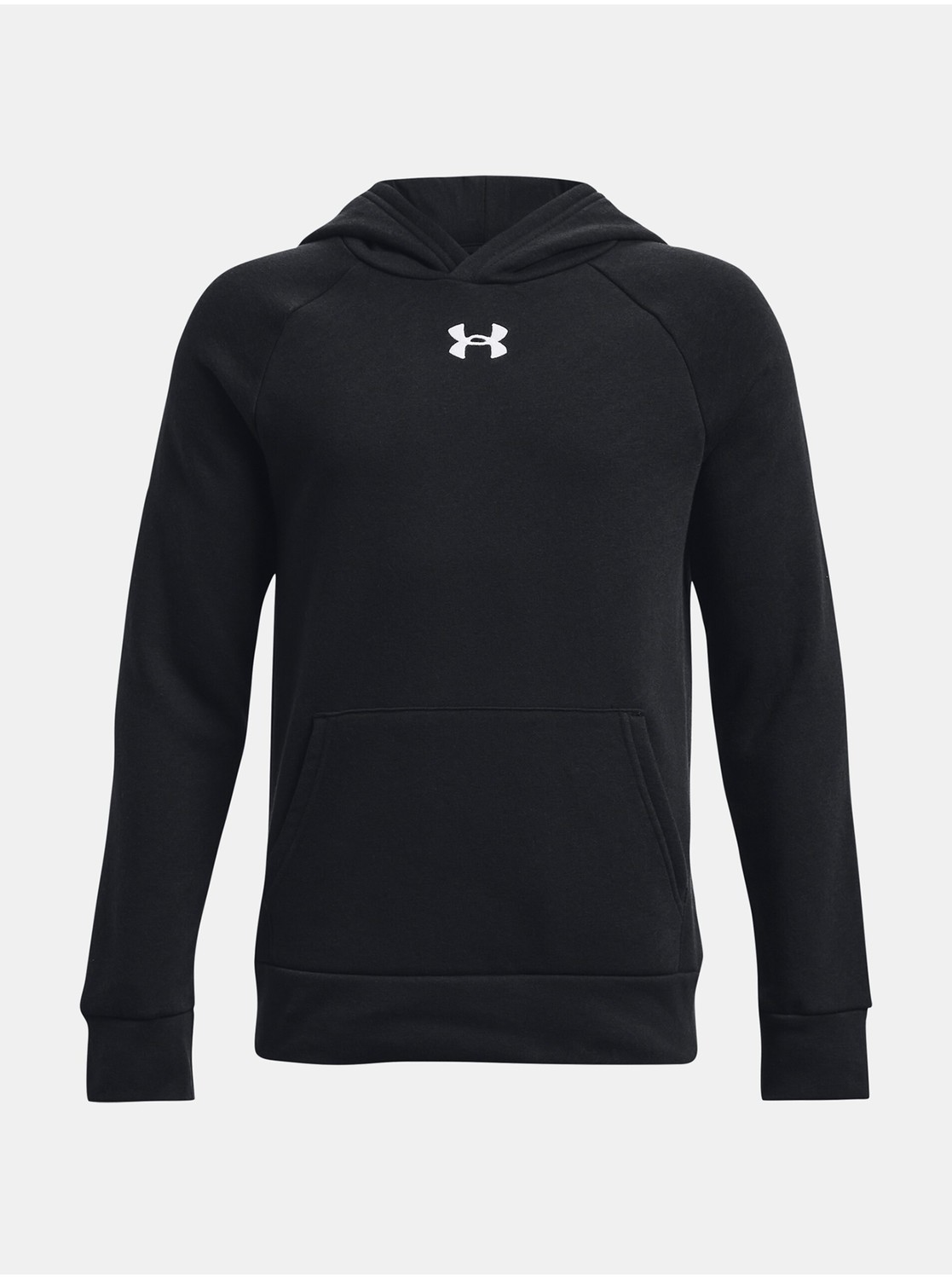Čierna detská mikina s kapucňou Under Armour UA Rival Fleece Hoodie