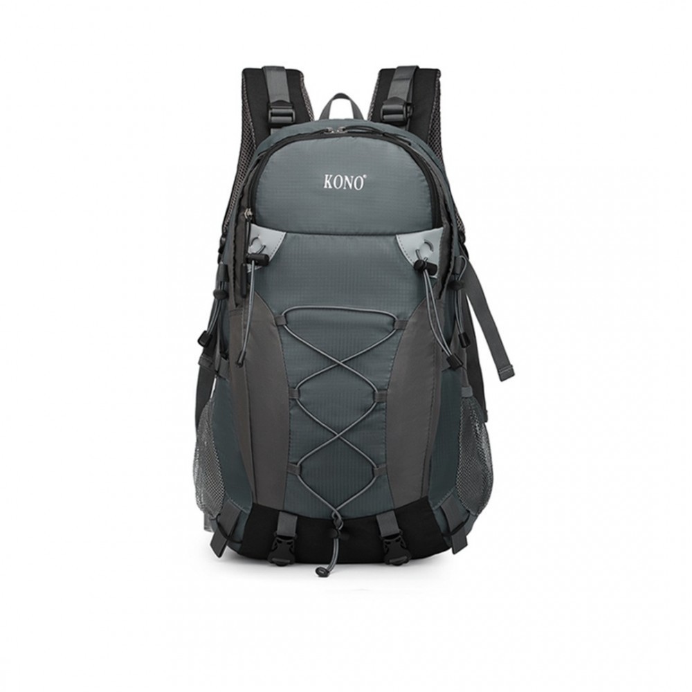 KONO outdoorový športový/turistický batoh 40L - šedá