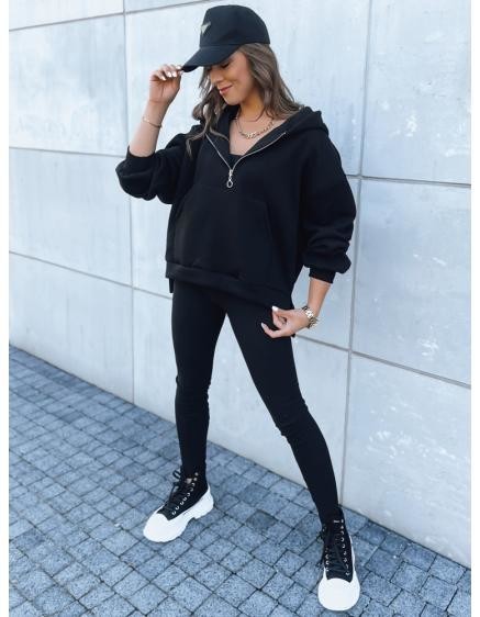 Dámska tepláková súprava 3 v 1 čierna BRAND YOUR STYLE