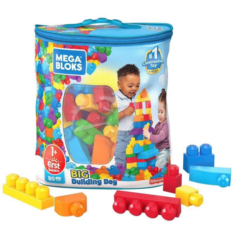 Fisher-Price Mega Bloks Stavebnica 80 kusov