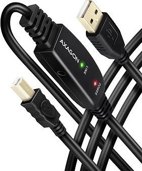 AXAGON ADR-210B USB 2.0 active connecting/repeater cable USB-A -> USB-B, 10 m