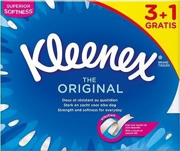 KLEENEX Original Box (4× 72 ks)