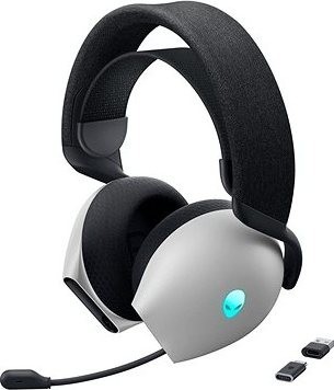 Dell Alienware Dual Mode Wireless Gaming Headset – AW720H (Lunar Light)