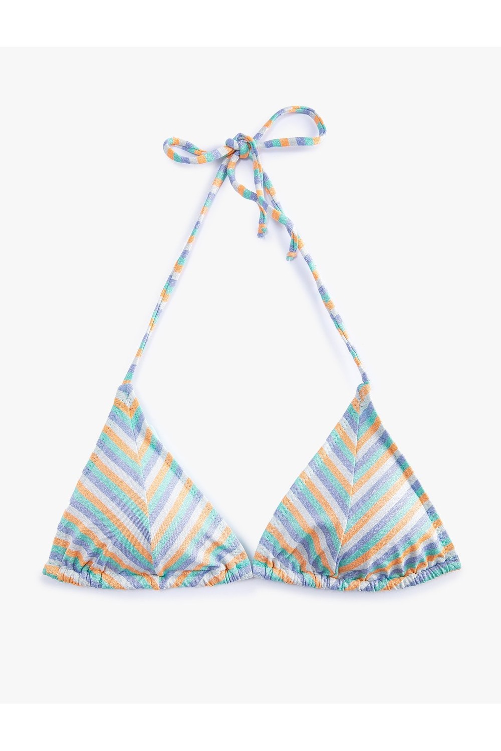 Koton Triangle Bikini Top Halter Necktie