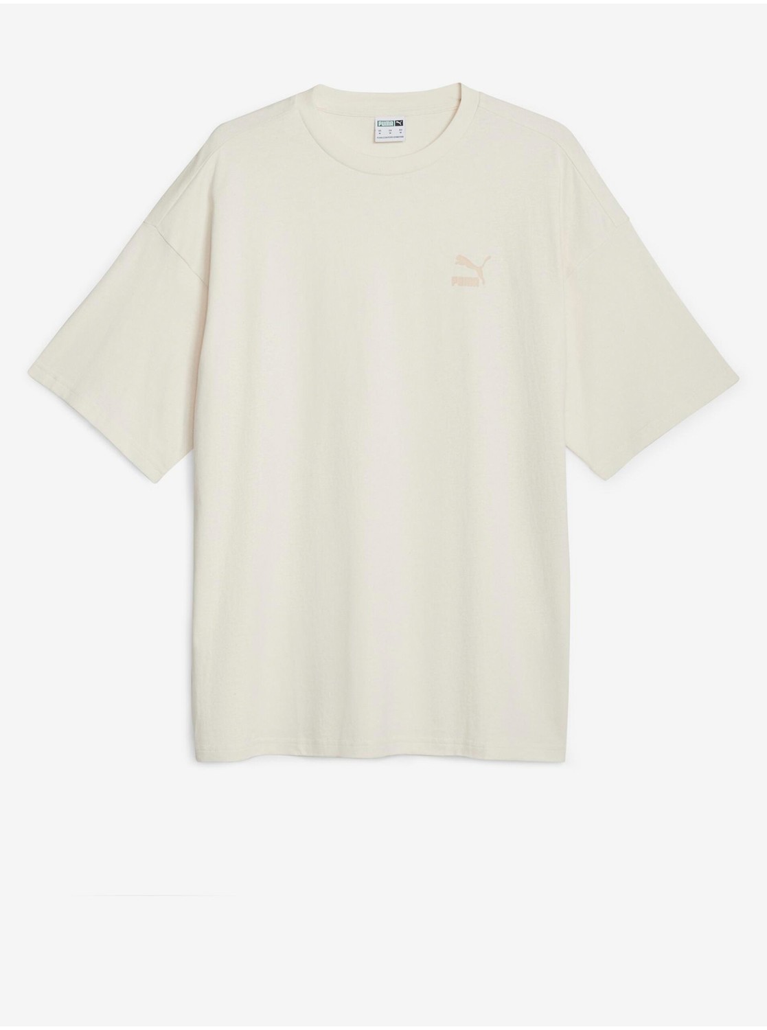 Cream Men's Oversize T-Shirt Puma Better Classics - Men
