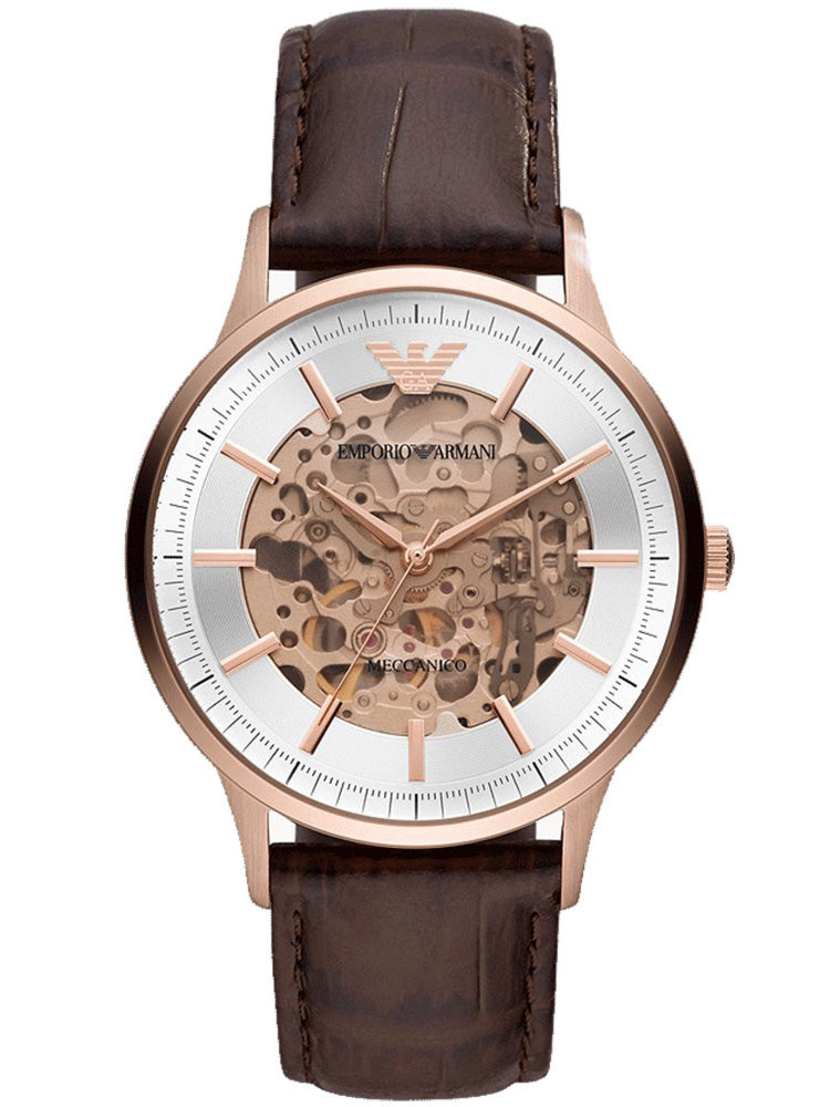 Pánske hodinky EMPORIO ARMANI SKELETON AUTOMATIC AR60039 (zi055b)