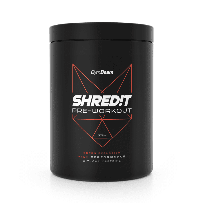 GymBeam SHRED!T pre-workout 372 g berry explosion