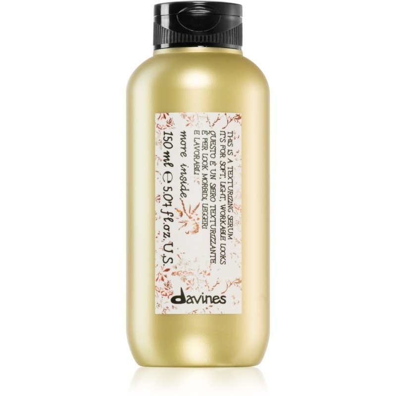 Davines More Inside Texturizing Serum sérum na vlasy pre prirodzenú fixáciu 150 ml