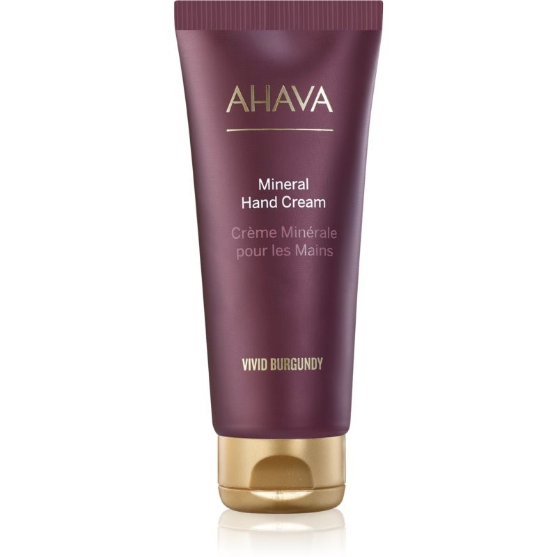 AHAVA Vivid Burgundy krém na ruky s minerálmi z Mŕtveho mora 100 ml