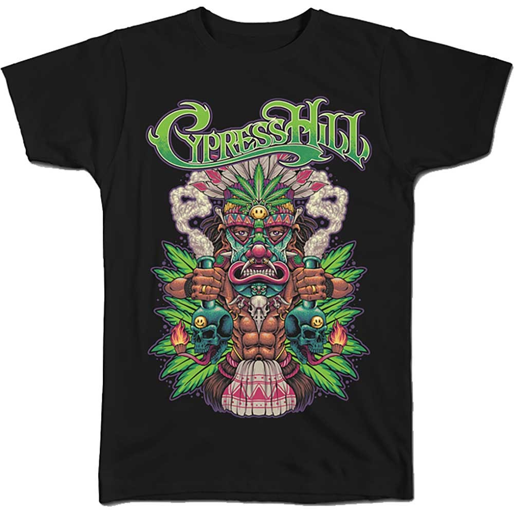 Cypress Hill tričko Tiki Time Čierna S