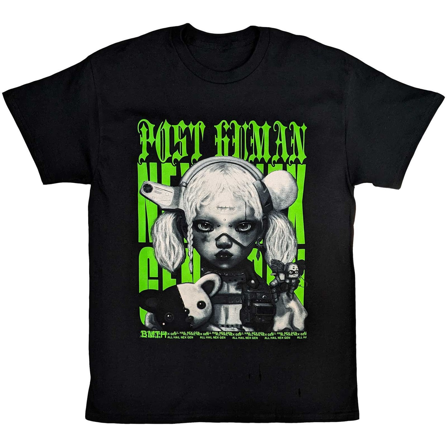 Bring me the horizon tričko Green Nex Gen Čierna S