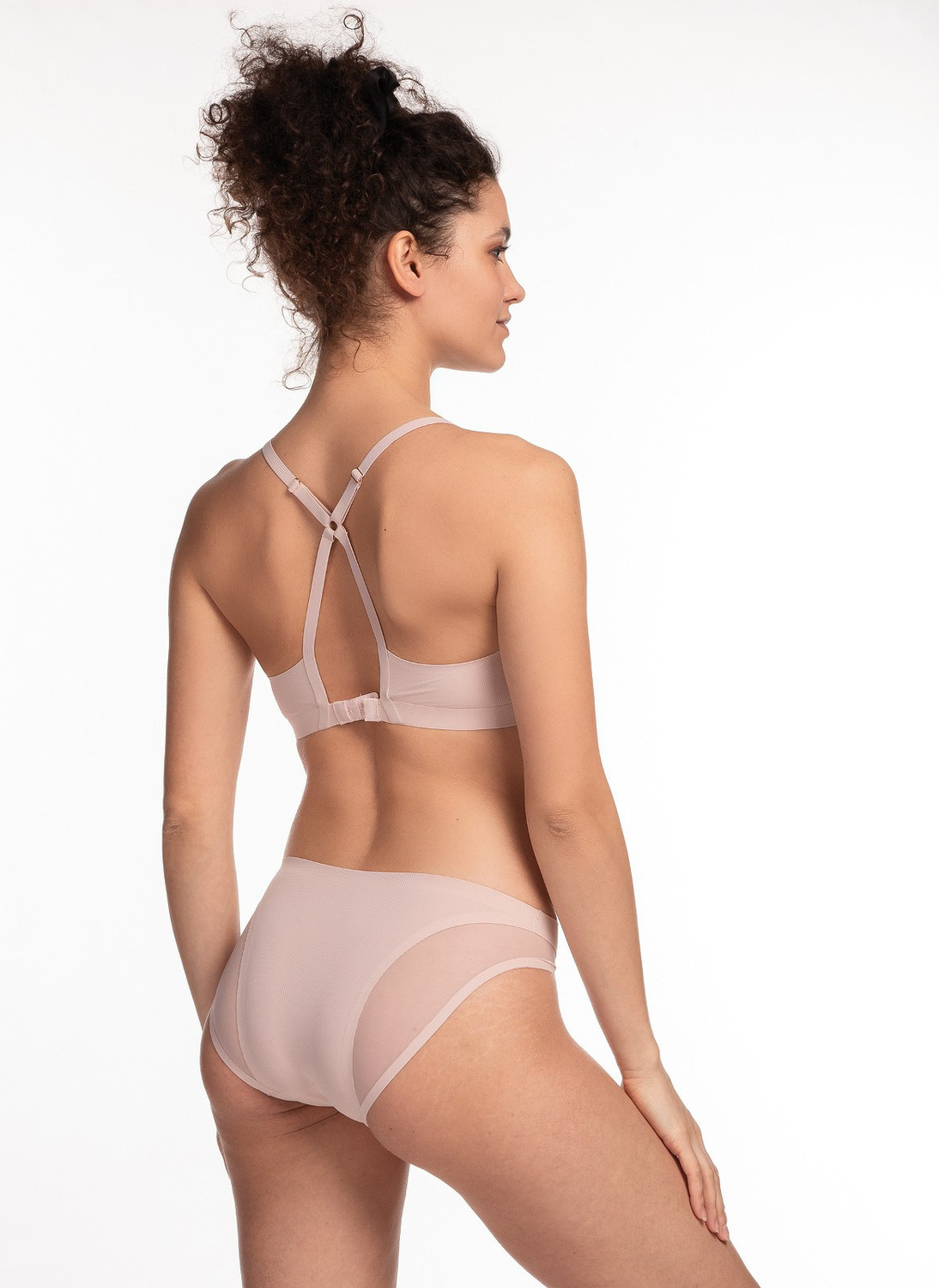 Dámske nohavičky Lama Laser Cut L-POL 5026 BI-06 S-XL pudrově růžová S